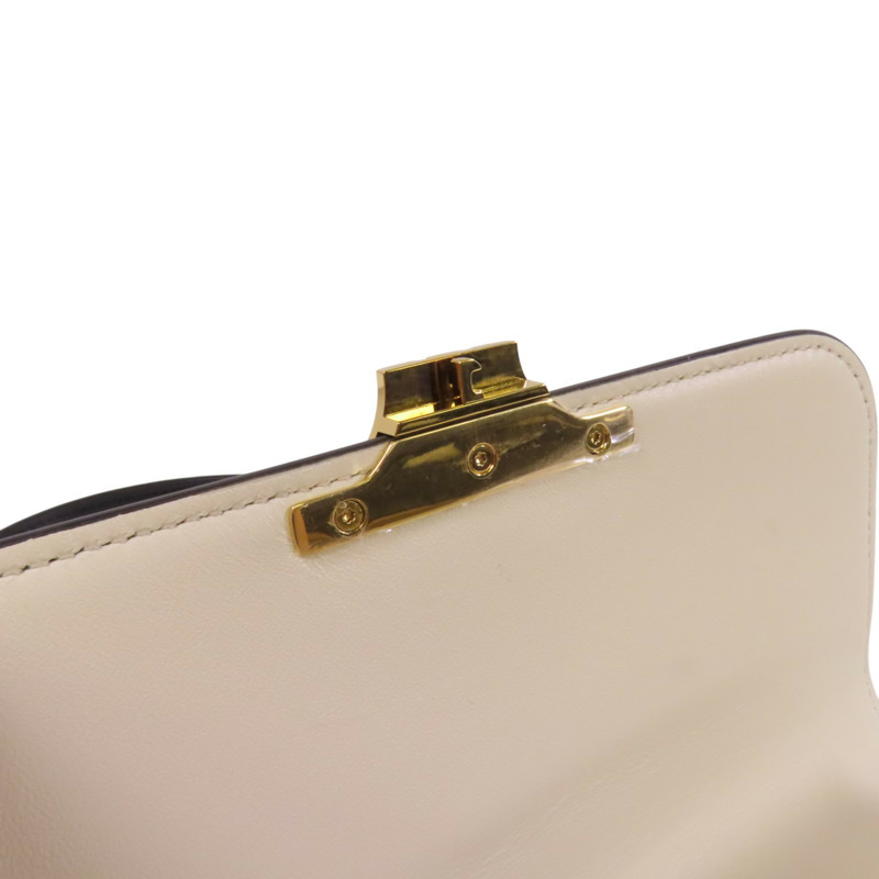 CELINE 漆皮皮革Teen Garance金扣肩背袋-14