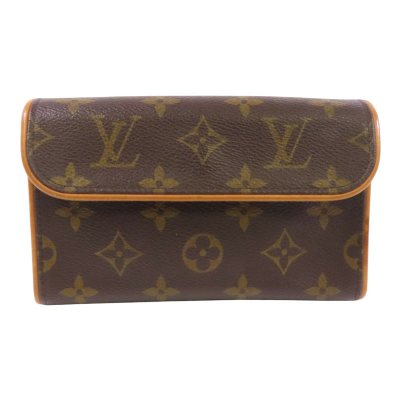 LOUIS VUITTON Monogram Pochette Florentine XS金扣腰包-0