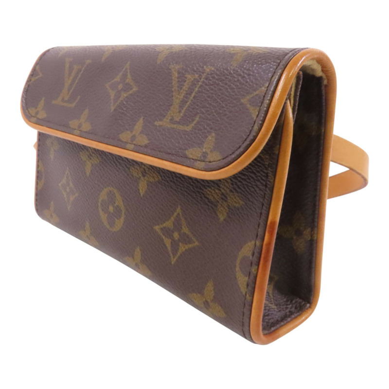 LOUIS VUITTON Monogram Pochette Florentine XS金扣腰包-2