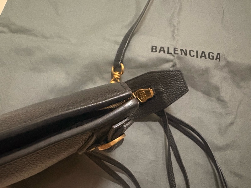 Balenciaga 巴黎世家 Neo Classic City 黑色皮夾皮包手拿包 肩背包 斜背包 側背包-2