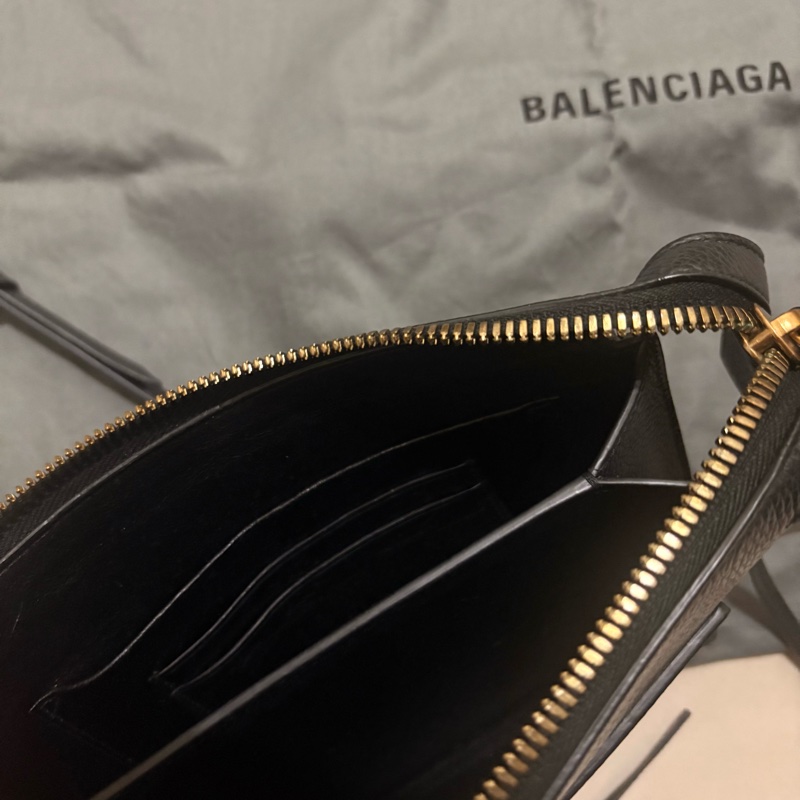 Balenciaga 巴黎世家 Neo Classic City 黑色皮夾皮包手拿包 肩背包 斜背包 側背包-4