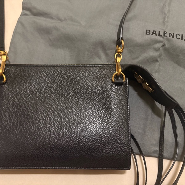 Balenciaga 巴黎世家 Neo Classic City 黑色皮夾皮包手拿包 肩背包 斜背包 側背包-6