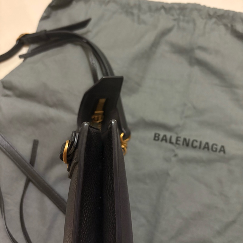 Balenciaga 巴黎世家 Neo Classic City 黑色皮夾皮包手拿包 肩背包 斜背包 側背包-8