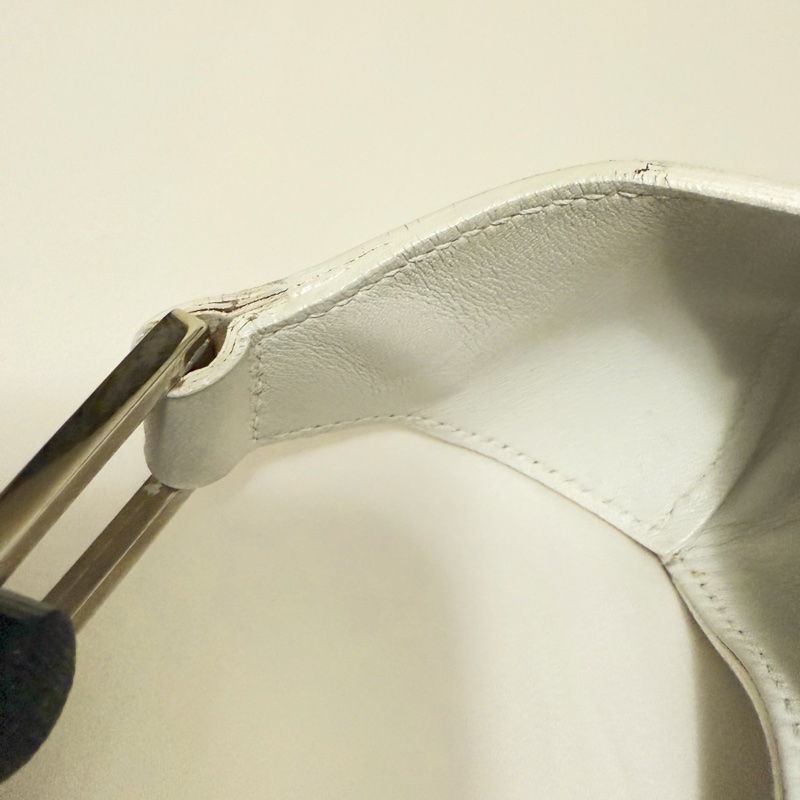 🍒GUCCI 經典竹節白托特包 2F250920-1-12