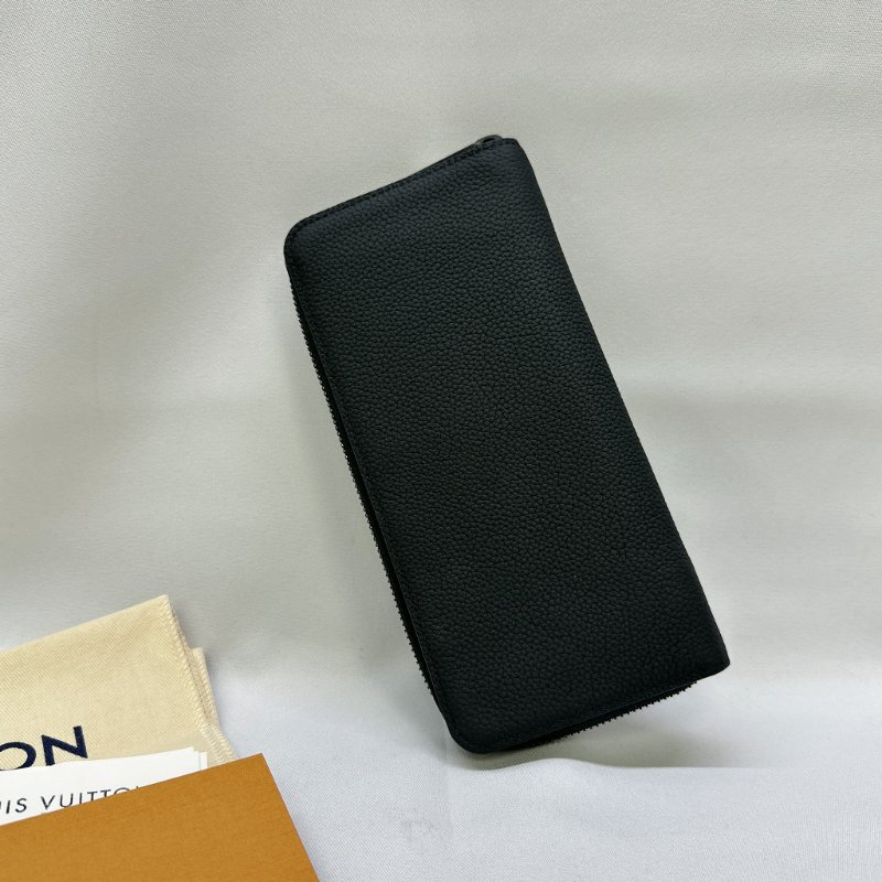 LV Aerogram牛皮拉鍊長夾-1