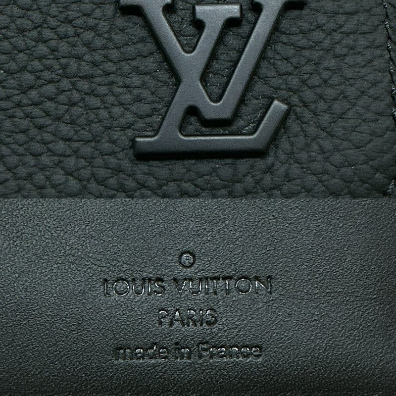 LV Aerogram牛皮拉鍊長夾-6