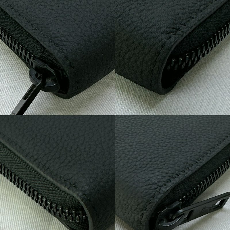 LV Aerogram牛皮拉鍊長夾-8