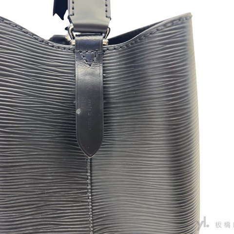LV NEONOE 黑色EPI水波紋皮革水桶包 M54366-12