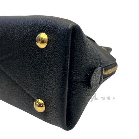 LV 黑牛皮壓紋Alma BB貝殼包M44829-6