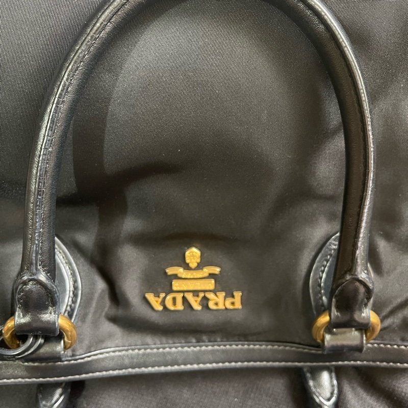 Prada經典尼龍手提包-46