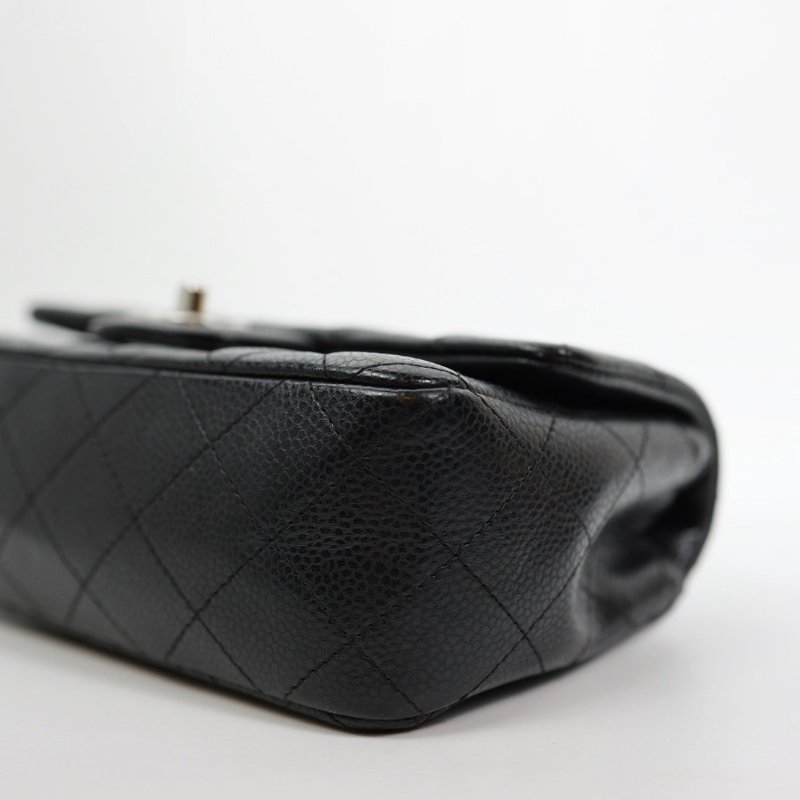 二手Chanel coco cf20 荔枝牛 銀釦-15