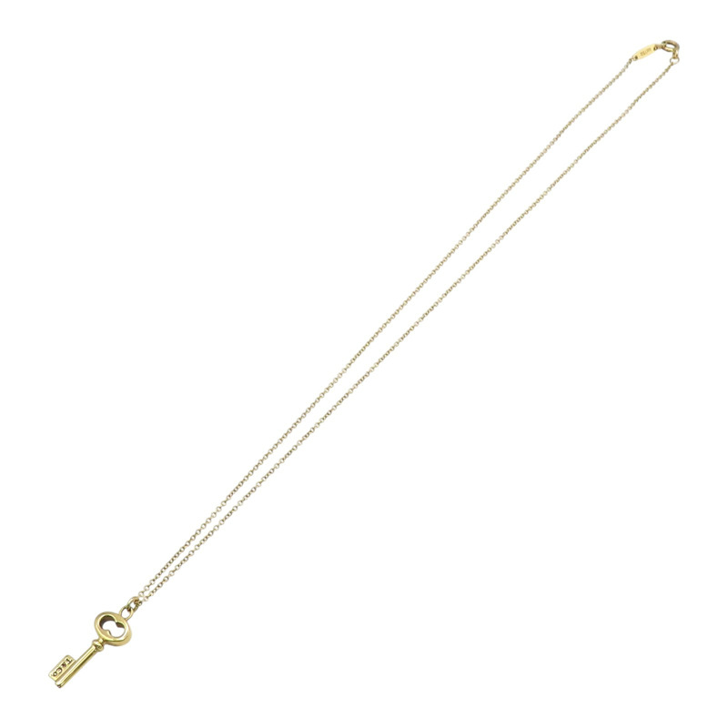 18K玫瑰金 Oval key 項鍊【Tiffany & Co 蒂芬妮】-3