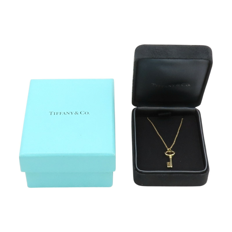 18K玫瑰金 Oval key 項鍊【Tiffany & Co 蒂芬妮】-9