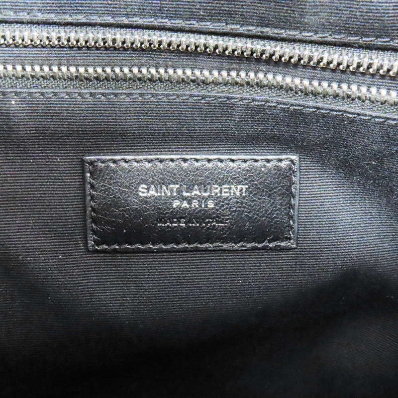 黑色 羊皮 LouLou 後背包【SAINT LAURENT 聖羅蘭】 487220-6