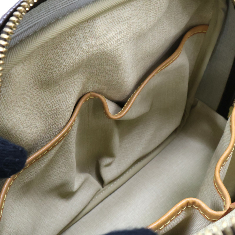 棕色 原花帆布 Trouville 手提包 M42228 【LOUIS VUITTON LV 路易威登】 M42228-4