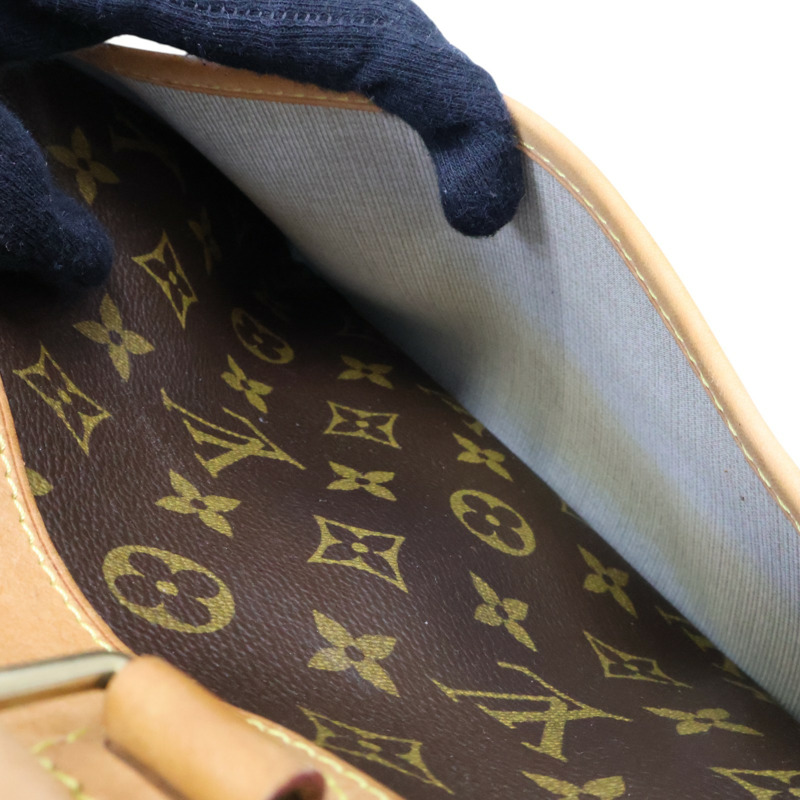 棕色 原花帆布 Trouville 手提包 M42228 【LOUIS VUITTON LV 路易威登】 M42228-6