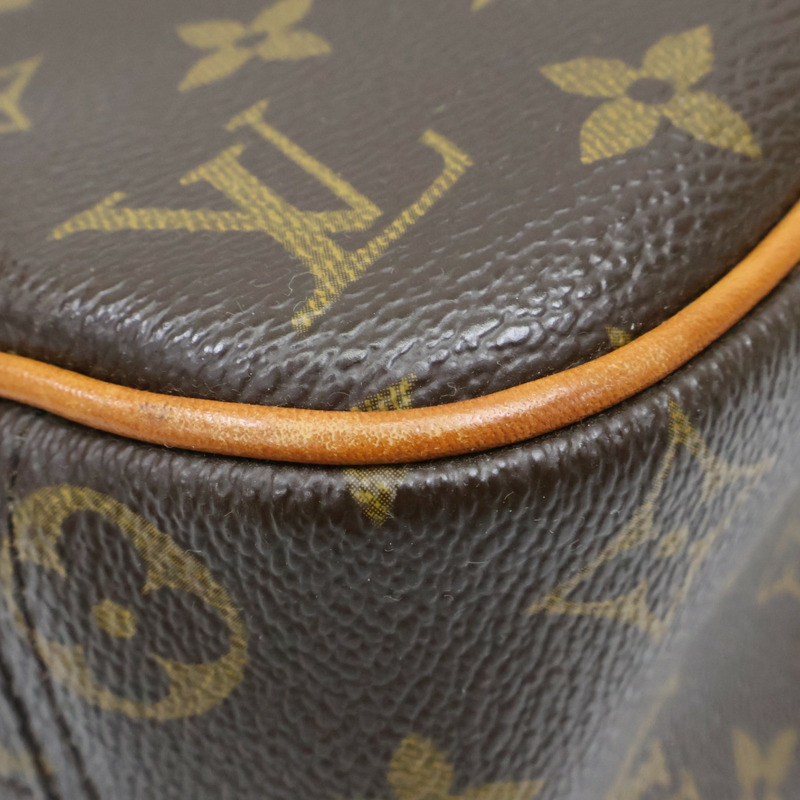 棕色 原花帆布 Trouville 手提包 M42228 【LOUIS VUITTON LV 路易威登】 M42228-15