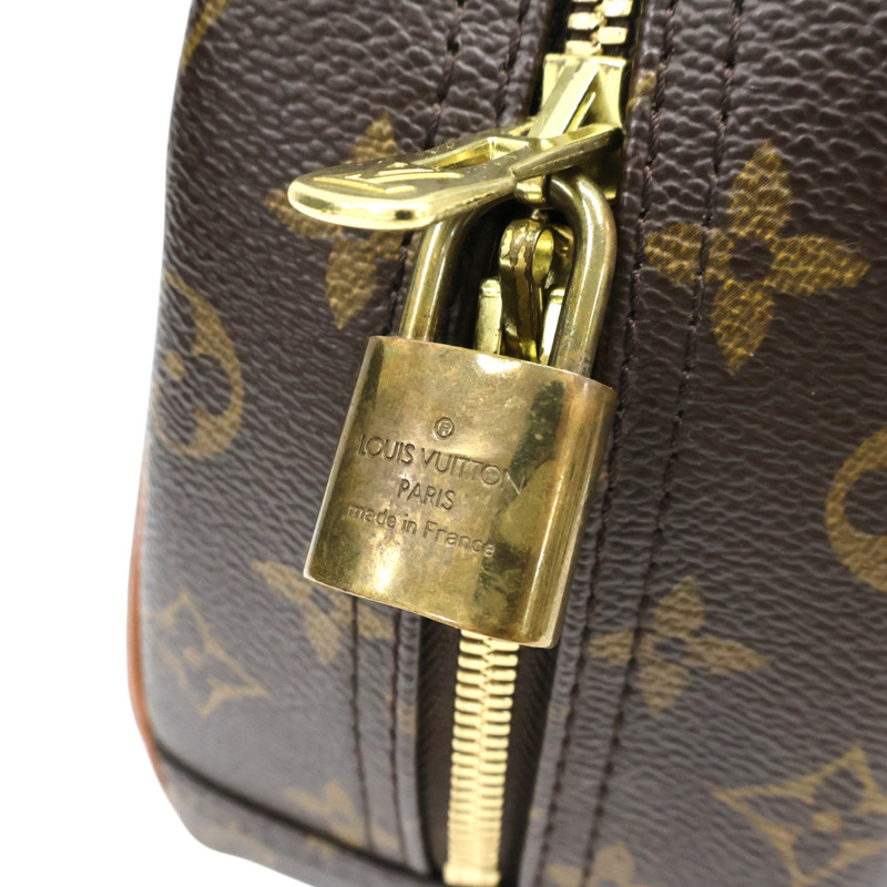 棕色 原花帆布 Trouville 手提包 M42228 【LOUIS VUITTON LV 路易威登】 M42228-16