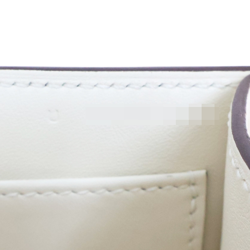 奶油白 山羊皮 Geta 肩背包 U刻 銀扣 U刻/Nata-5