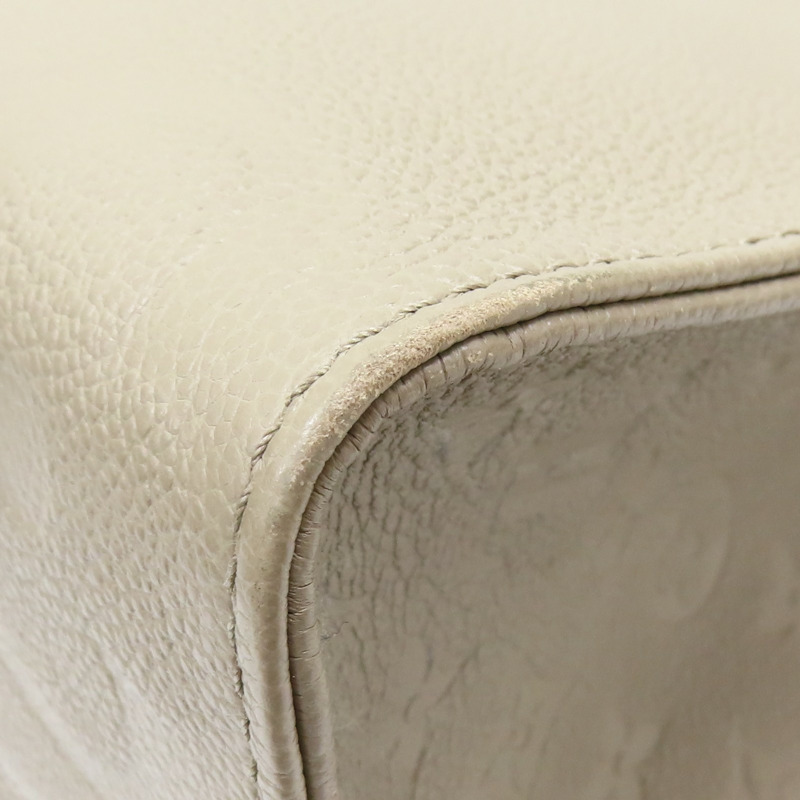 棕色 原花壓紋牛皮 Onthego MM 兩用包 M45607 【LOUIS VUITTON LV 路易威登】 M45607-11