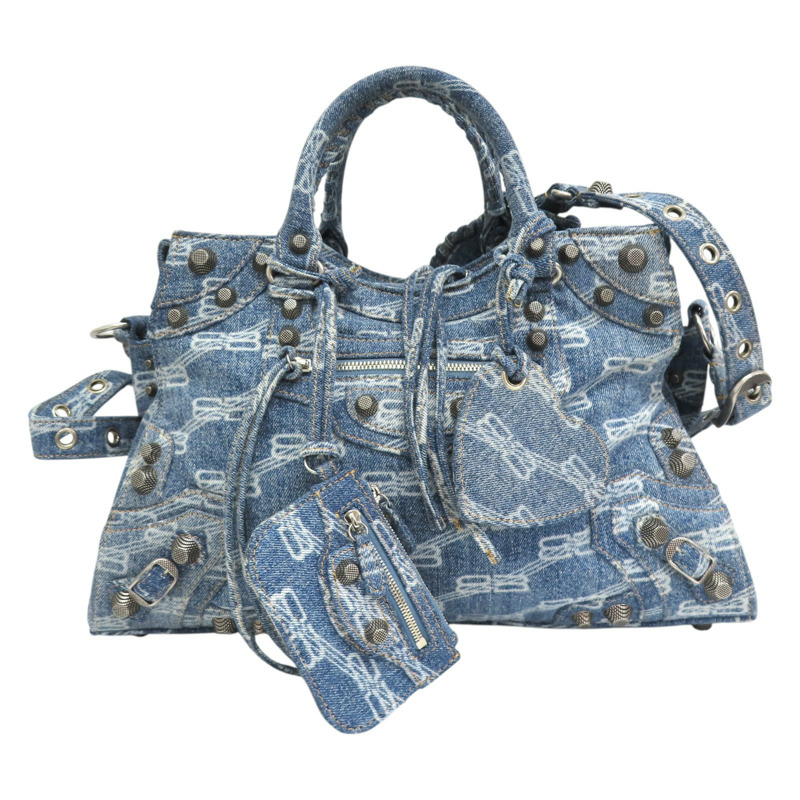 藍色帆布 Neo Cagole City denim 兩用包 700451 700451-0
