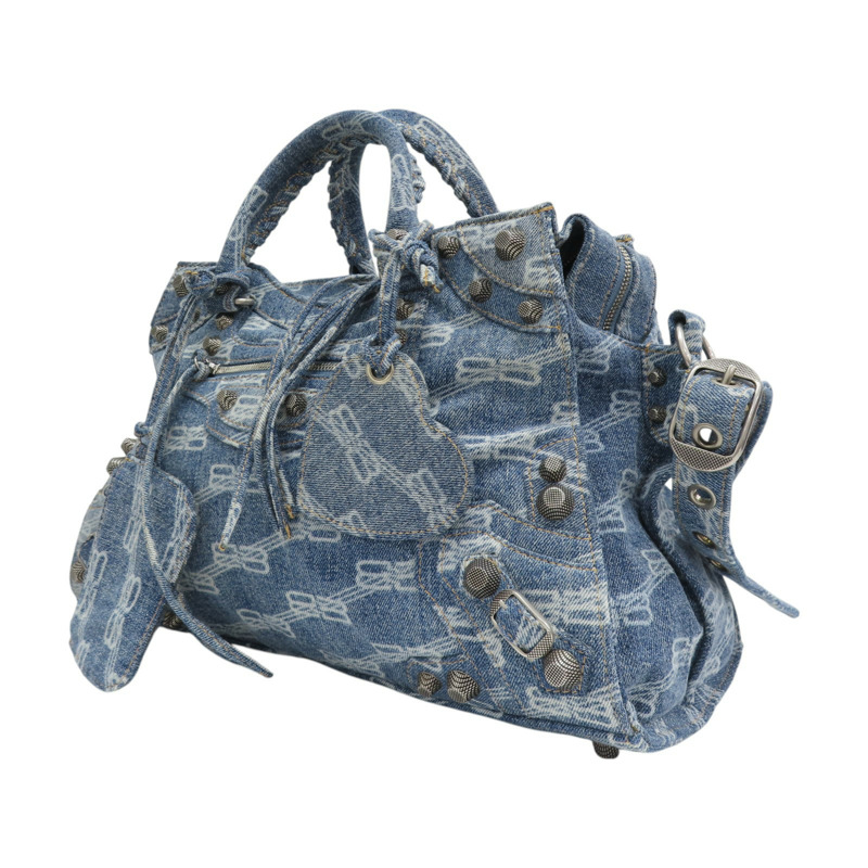 藍色帆布 Neo Cagole City denim 兩用包 700451 700451-2