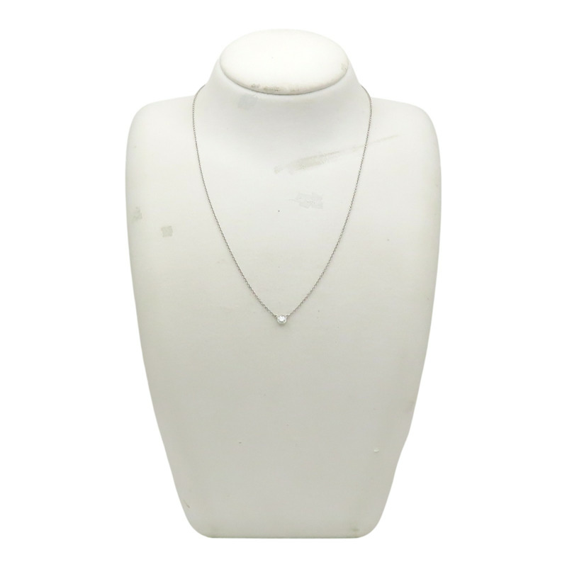 PT950鉑金 鑽石 By The Yard 項鍊【Tiffany & Co 蒂芬妮】 60017828-8