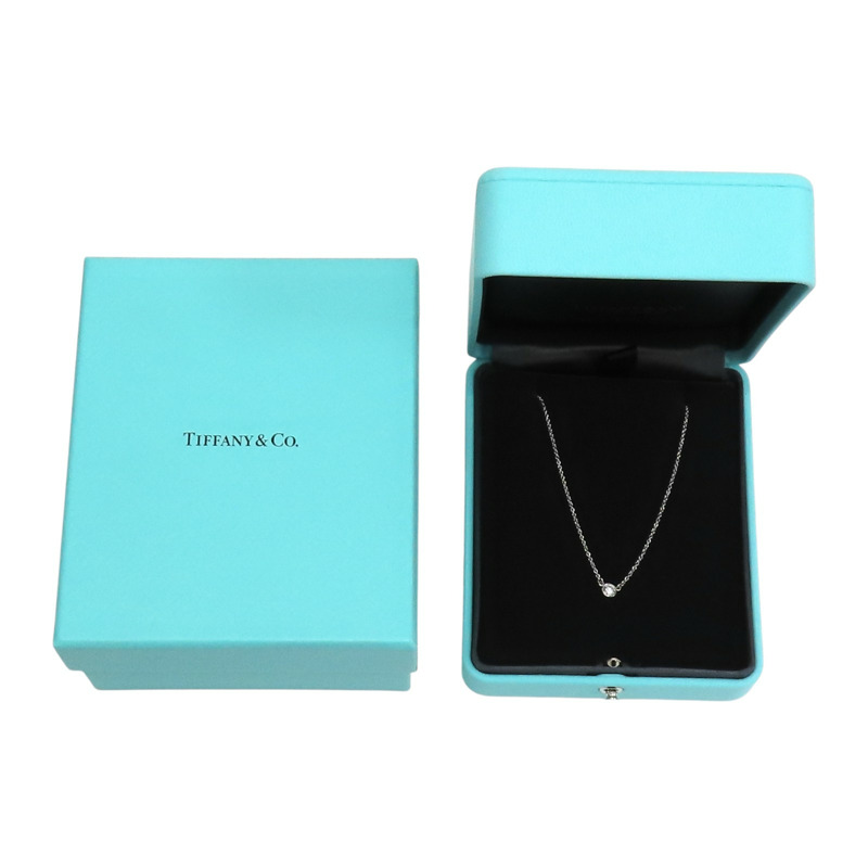 PT950鉑金 鑽石 By The Yard 項鍊【Tiffany & Co 蒂芬妮】 60017828-9