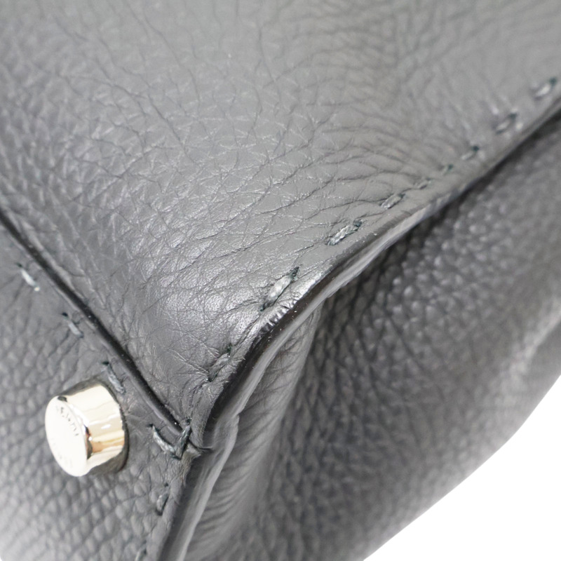 灰色 牛皮 PEEKABOO SELLERIA 两用包【FENDI 芬迪】 8BN290-10