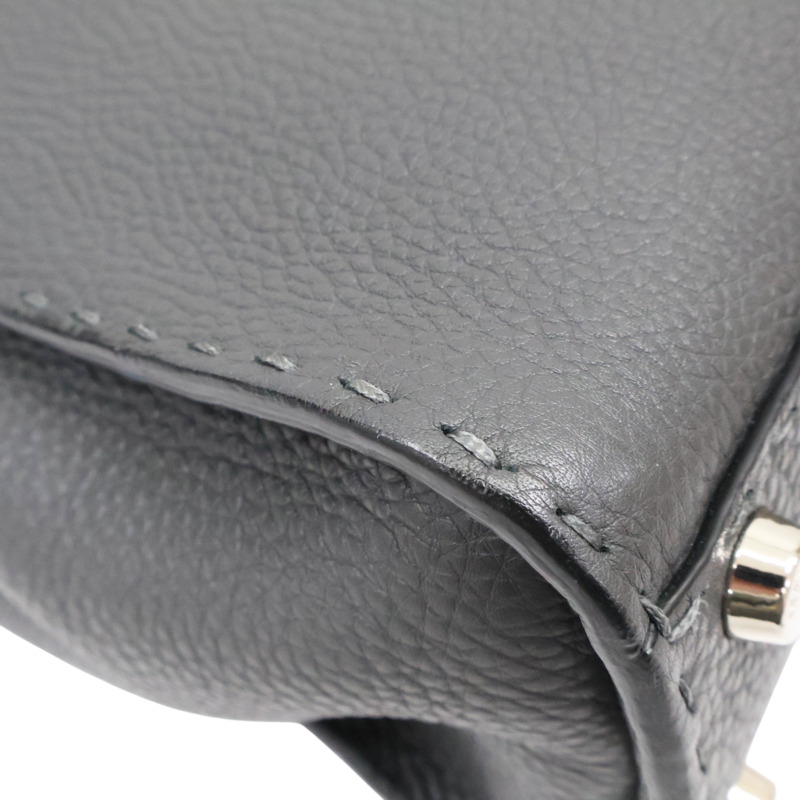 灰色 牛皮 PEEKABOO SELLERIA 两用包【FENDI 芬迪】 8BN290-11