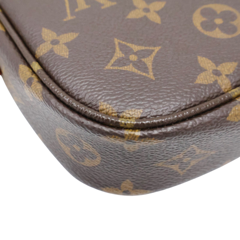 棕色 原花 帆布 Wallet on Chain Ivy 肩背包【LOUIS VUITTON LV 路易威登】 M81911-11
