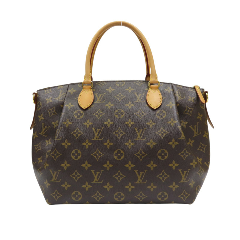 棕色 原花帆布 Turenne MM 兩用包 M48814【LOUIS VUITTON 路易威登】 M48814-1