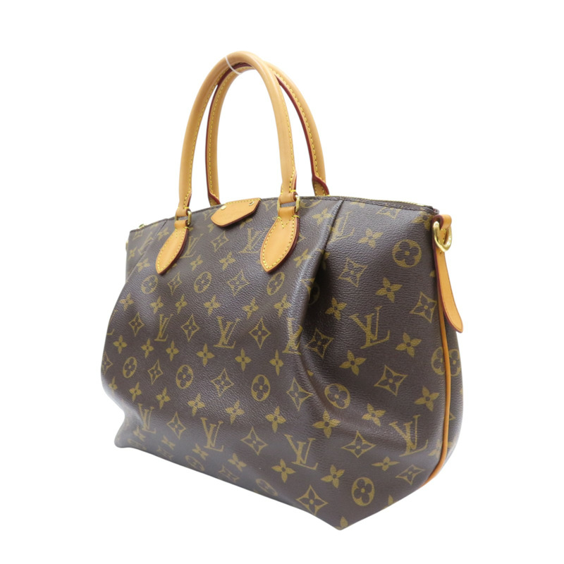 棕色 原花帆布 Turenne MM 兩用包 M48814【LOUIS VUITTON 路易威登】 M48814-2