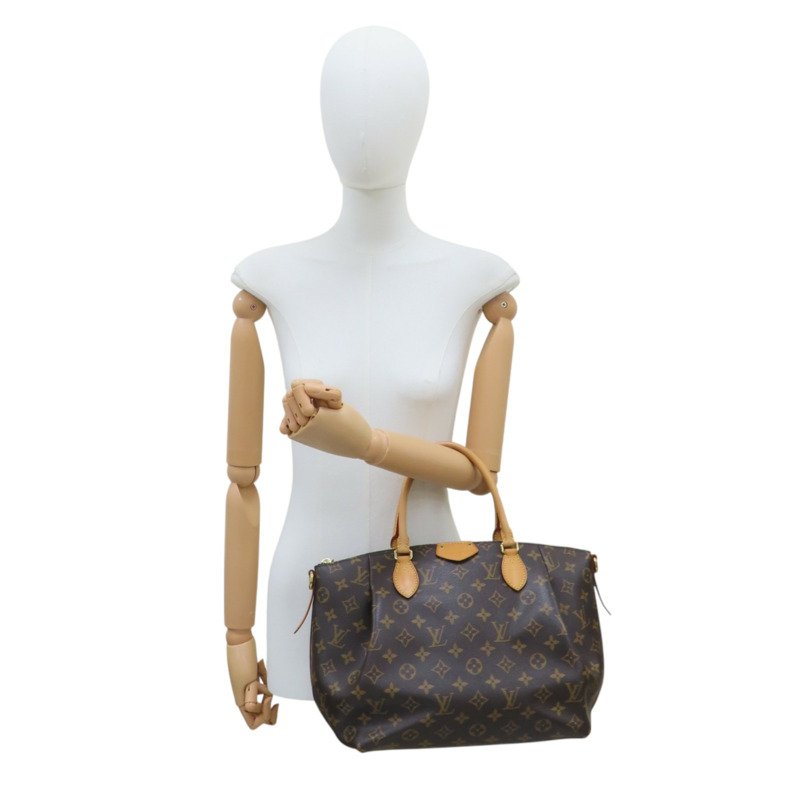 棕色 原花帆布 Turenne MM 兩用包 M48814【LOUIS VUITTON 路易威登】 M48814-10