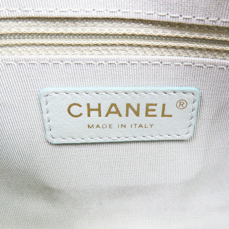 馬卡龍色 牛皮 鍊帶 腰包 金扣【CHANEL 香奈兒】-7