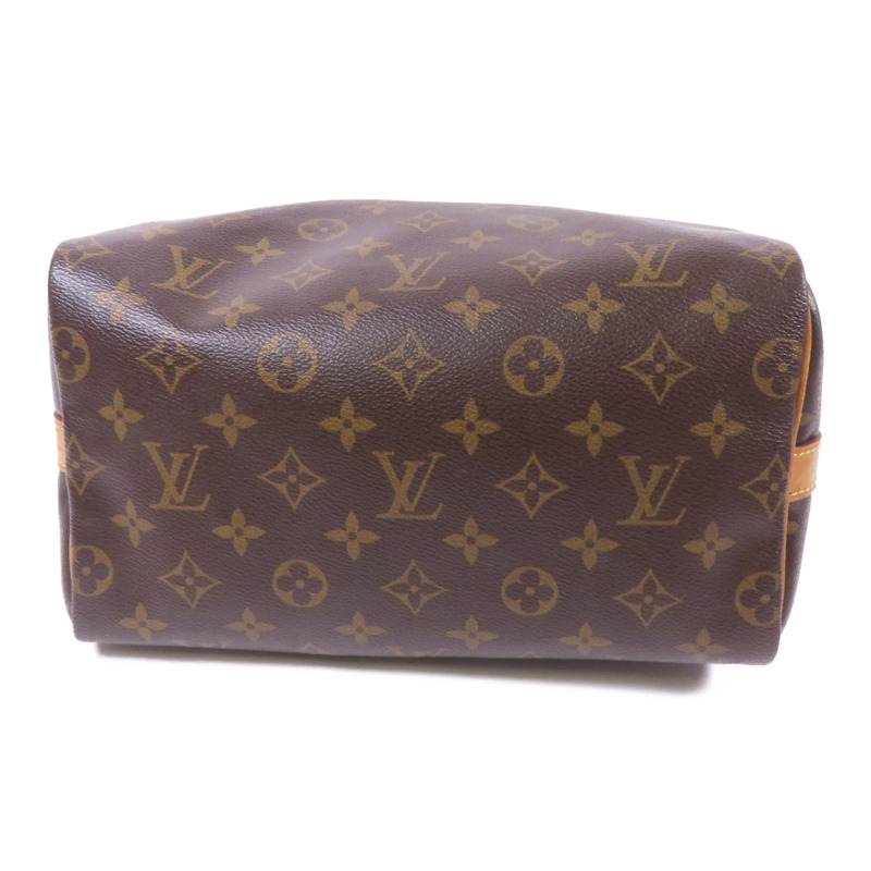 LOUIS VUITTON Monogram Speedy Bandouliere 25金扣手挽肩背兩用袋-3