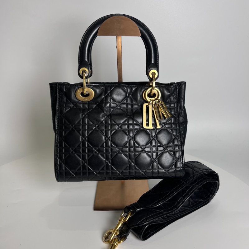 DIOR 黑黛妃包 5*4-0