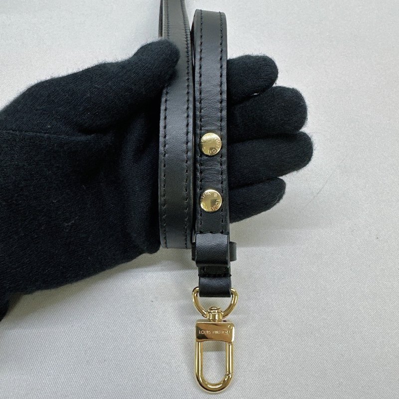 LV Monogram老花黑帶水桶包-5