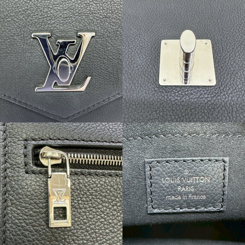 LV Mylockme牛皮轉釦翻蓋鏈包-6