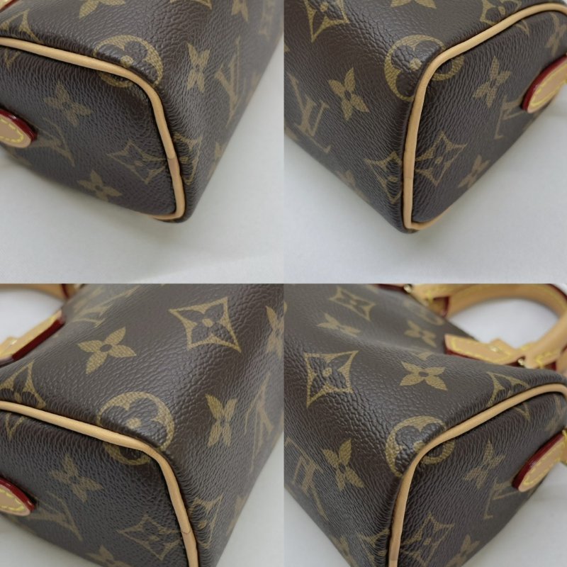LV Nano Speedy Monogram波士頓包-7