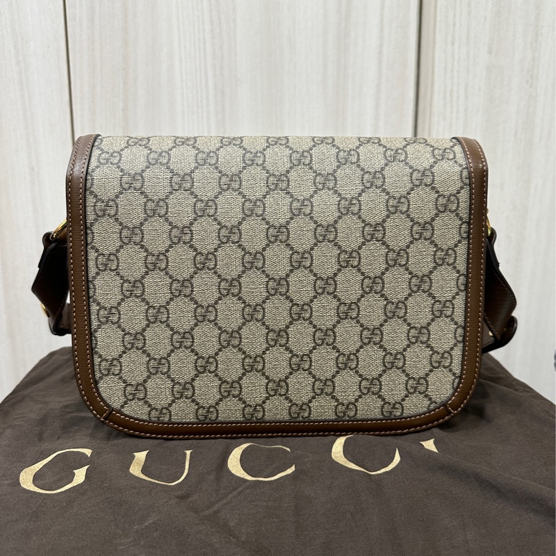 Gucci 1955 Horsebit 經典馬銜扣馬鞍包-1