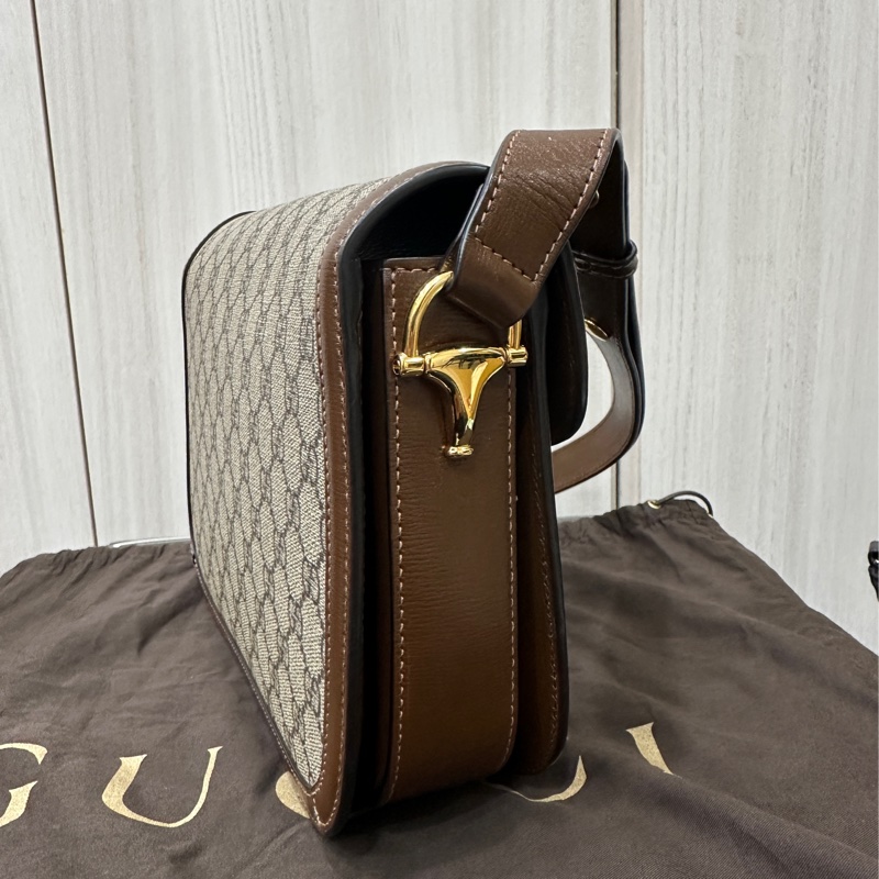 Gucci 1955 Horsebit 經典馬銜扣馬鞍包-2