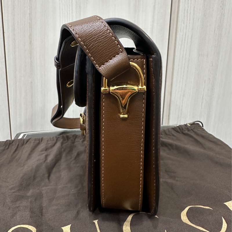 Gucci 1955 Horsebit 經典馬銜扣馬鞍包-3