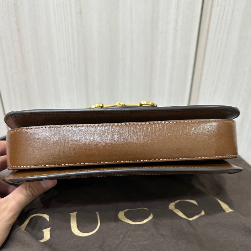 Gucci 1955 Horsebit 經典馬銜扣馬鞍包-4