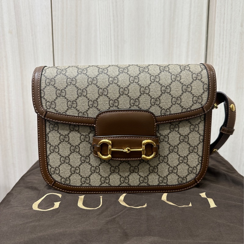 Gucci 1955 Horsebit 經典馬銜扣馬鞍包-5