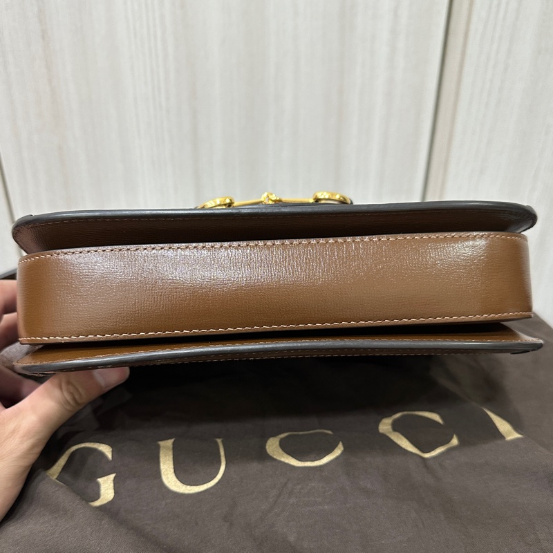 Gucci 1955 Horsebit 經典馬銜扣馬鞍包-7
