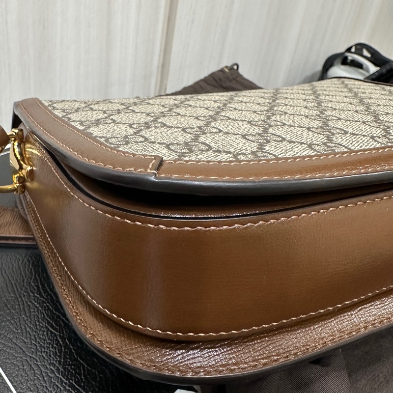 Gucci 1955 Horsebit 經典馬銜扣馬鞍包-11