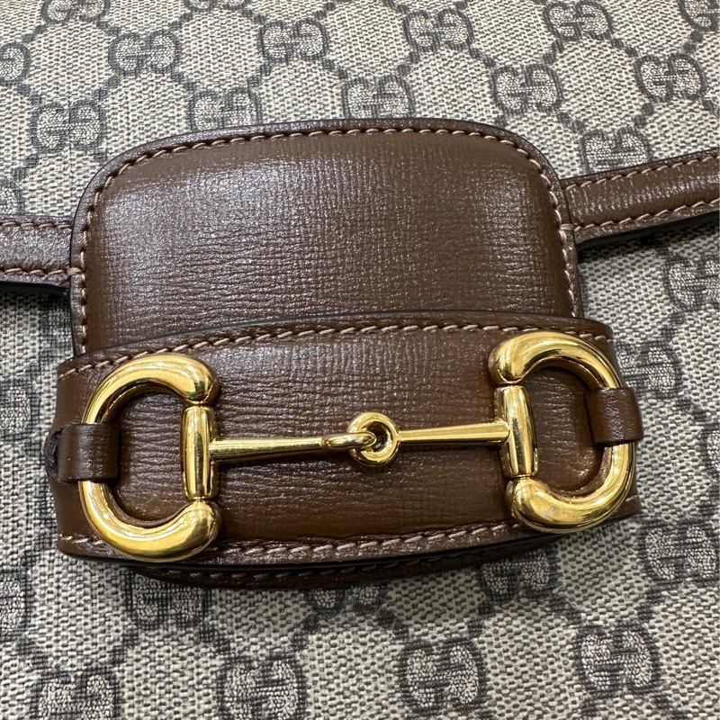 Gucci 1955 Horsebit 經典馬銜扣馬鞍包-15