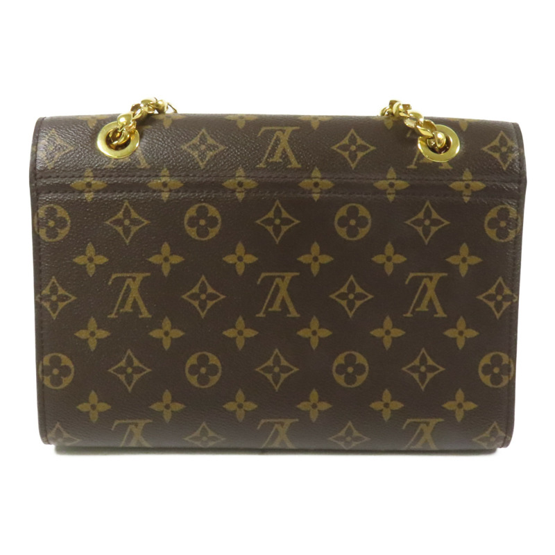 LOUIS VUITTON Monogram Victoire金扣鏈帶肩背袋-1