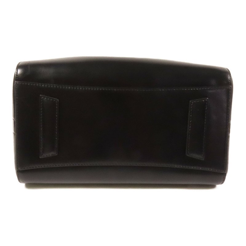 GIVENCHY 牛皮皮革Antigona銀扣手挽肩背兩用袋-3